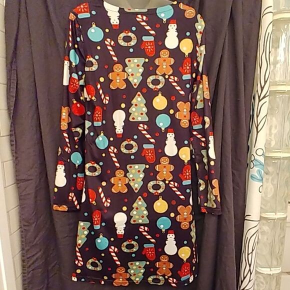 Colorful Christmas Dress - Picture 3 of 6